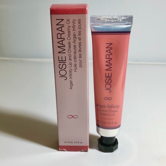 Josie Maran Forever Rose Lip & Cheek Creamy Oil - Picture 1 of 3